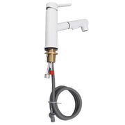 Kitchen Faucet 360 Degree Rotatable Copper Freely Adjustable Hot Cold Water Pull Out Kitchen Faucet for Kitchen Basins Sinks