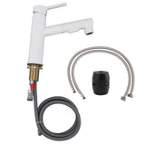 Kitchen Sink Faucet with Pull Down Sprayer Copper 360 Degree Rotation Leakage Proof Single Handle Sink Mixer Tap for Laundry Bathroom In Australia - Darrahopens