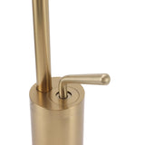Sink Faucet Stylish Design Convenient Rotation Counter Basin Water Tap for Bathroom Home Hotel Brushed Gold
