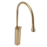 Sink Faucet Stylish Design Convenient Rotation Counter Basin Water Tap for Bathroom Home Hotel Brushed Gold
