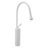 Sink Faucet Stylish Design Convenient Rotation Counter Basin Water Tap for Bathroom Home Hotel White