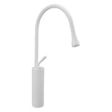 Sink Faucet Stylish Design Convenient Rotation Counter Basin Water Tap for Bathroom Home Hotel White