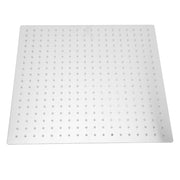 16 Inch Rainfall Shower Head Stainless Steel High Pressure Shower Spray Head G1/2 Thread 360 Degree Adjustment SUS304