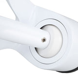 Waterfall Bathroom Faucet Single Handle Hot Cold Bathroom Sink Faucet Vanity Faucet Snake Head Shape White