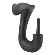 Waterfall Basin Faucet Single Handle Copper Modern Hot Cold Vanity Mixer Tap for Bathroom Toilet Black In Australia - Darrahopens