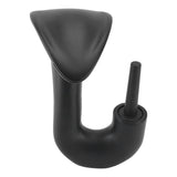Waterfall Basin Faucet Single Handle Copper Modern Hot Cold Vanity Mixer Tap for Bathroom Toilet Black