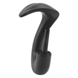 Waterfall Basin Faucet Single Handle Copper Modern Hot Cold Vanity Mixer Tap for Bathroom Toilet Black