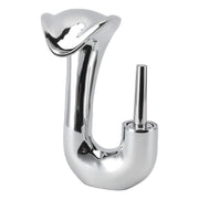 Waterfall Basin Faucet Single Handle Copper Modern Hot Cold Vanity Mixer Tap for Bathroom Toilet Plated In Australia - Darrahopens