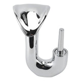 Waterfall Basin Faucet Single Handle Copper Modern Hot Cold Vanity Mixer Tap for Bathroom Toilet Plated