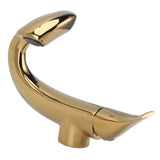 Copper Basin Faucet Multipurpose Modern Simple Exquisite Adjustable Cold Hot Water Bathroom Sink Faucet for Bathroom Gold