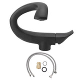 Copper Basin Faucet Multipurpose Modern Simple Exquisite Adjustable Cold Hot Water Bathroom Sink Faucet for Bathroom Black