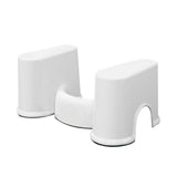 Toilet Step Stool Plastic Non Slip Multifunctional Toilet Poop Foot Stool for Home