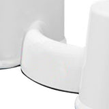 Toilet Step Stool Plastic Non Slip Multifunctional Toilet Poop Foot Stool for Home