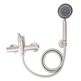 Shower Faucet Set Shower System Stainless Steel Water Saving Multifunction Handheld Shower and Rain Shower Combo Set for Bathroom In Australia - Darrahopens