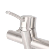 Shower Faucet Set Shower System Stainless Steel Water Saving Multifunction Handheld Shower and Rain Shower Combo Set for Bathroom