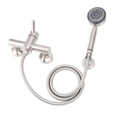 Shower Faucet Set Shower System Stainless Steel Water Saving Multifunction Handheld Shower and Rain Shower Combo Set for Bathroom