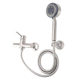 Shower Faucet Set Shower System Stainless Steel Water Saving Multifunction Handheld Shower and Rain Shower Combo Set for Bathroom