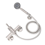 Shower Faucet Set Shower System Stainless Steel Water Saving Multifunction Handheld Shower and Rain Shower Combo Set for Bathroom