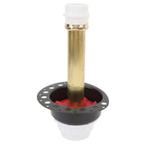 Freestanding Tub Drain Rough in Kit Bathtub Drain Kit with ABS Adapter and Brass Pipe for Freestanding Bathtub Floor Mounted Bathtub