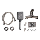 Handheld Shower Head System Kit Copper High Pressure Bathroom Shower Valve Kit with Hose Holder In Australia - Darrahopens