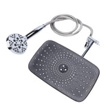 Showerhead Combo Stainless Steel 12 Inch Rain Shower Head with Adjustable Extension Arm and Handheld Spray for Bathroom Accessories In Australia - Darrahopens