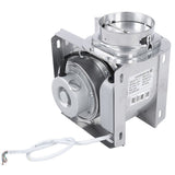 4in Exhaust Duct Fan Hotel Bathroom Pipe Concealed Silent Ventilating Ventilation Fan 220V