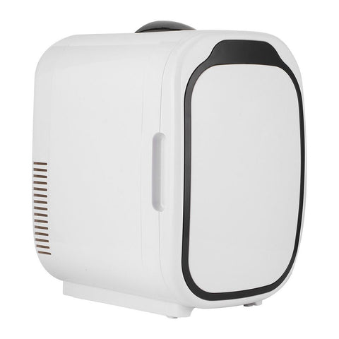 6L Mini Portable Car Refrigerator Electric Fridge Cooler Warmer for Makeup Foods MedicationEU Plug 220V