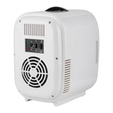 6L Mini Portable Car Refrigerator Electric Fridge Cooler Warmer for Makeup Foods MedicationEU Plug 220V