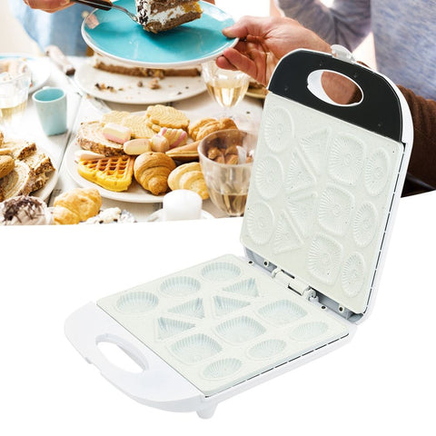 ABS Breakfast Baking Machine Cake Waffle Snap Maker Household Appliance