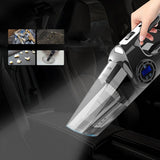 Multifunction 120W 4‑In‑1 USB Rechargeable Cordless Vacuum Cleaner with Light for Home Car Use