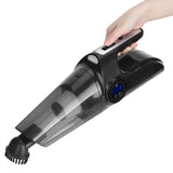 Multifunction 120W 4‑In‑1 USB Rechargeable Cordless Vacuum Cleaner with Light for Home Car Use