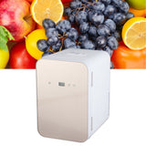 8L Portable Digital Mini Refrigerator 12V Car Refrigerator DualUse Freezer Warmer for Home Office(Prise )