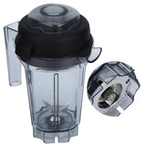 Transparent Food Blender Container with Blade Lid Replacement Accessories Fit for Vitamix Container 32oz