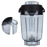 Transparent Food Blender Container with Blade Lid Replacement Accessories Fit for Vitamix Container 32oz