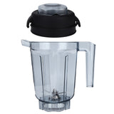 Transparent Food Blender Container with Blade Lid Replacement Accessories Fit for Vitamix Container 32oz