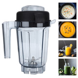 Transparent Food Blender Container with Blade Lid Replacement Accessories Fit for Vitamix Container 32oz