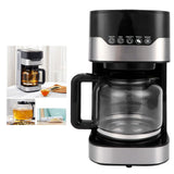 1.5L Tea Coffee Maker 900W Full Automatic Coffee Machine for Home Office