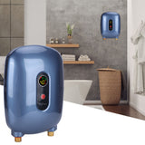 Electric Hot Water Heater 3‑Second Household Instant Water Heating Bathroom Shower HeaterEU Plug 220V 3500W