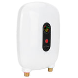 Mini Hot Water Heater Electric Fixed Frequency Water Heating Appliance for Bathroom ShowerEU Plug 220V 3500W