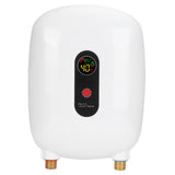 Mini Hot Water Heater Electric Fixed Frequency Water Heating Appliance for Bathroom ShowerEU Plug 220V 3500W
