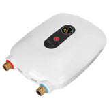 Mini Hot Water Heater Electric Fixed Frequency Water Heating Appliance for Bathroom ShowerEU Plug 220V 3500W
