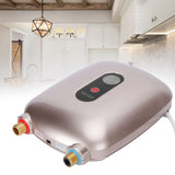 Electric Hot Water Heater Instant Water Heating Tankless Heater Temperature ControlAU Plug 220V