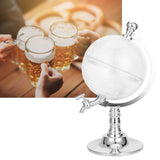 3.5L Draft Beer Dispenser Earth Shaped Liquor Beverage Pourer for Bar Club Party Use