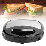 750W 3in1 Breakfast Machine DoubleSided Heating Sandwich Maker Electric Waffle Maker