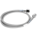 G5/8‑14 // TR21‑4 CO2 Gas Cylinder External Soda Hose Adapter Kit Soda Accessory 1.8m