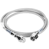 G5/8‑14 // TR21‑4 CO2 Gas Cylinder External Soda Hose Adapter Kit Soda Accessory 1.8m In Australia - Darrahopens