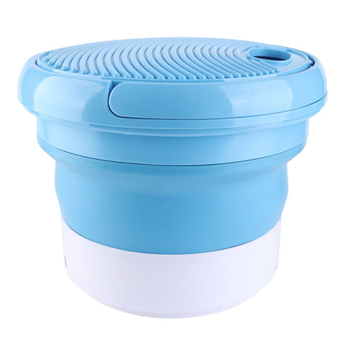 7L Portable Washing Machine Mini Foldable Washing Machine Portable Laundry Washer BlueEU Plug 100‑240V