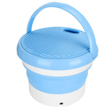 7L Portable Washing Machine Mini Foldable Washing Machine Portable Laundry Washer BlueEU Plug 100‑240V