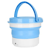 7L Portable Washing Machine Mini Foldable Washing Machine Portable Laundry Washer BlueUK Plug 100‑240V In Australia - Darrahopens