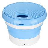 7L Portable Washing Machine Mini Foldable Washing Machine Portable Laundry Washer BlueUK Plug 100‑240V In Australia - Darrahopens
